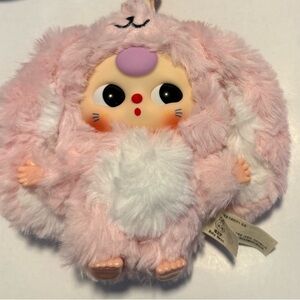 Baby Three De-lovely Plush Pink Bunny Confirmed